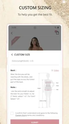 Azazie Wedding & Bridesmaid android App screenshot 1